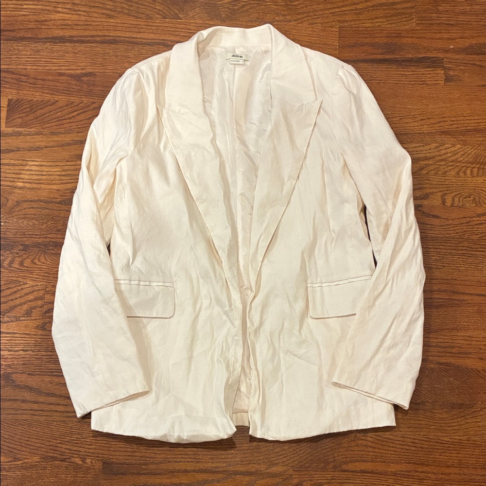 Jason Wu Cream Blazer Size Small - image 1